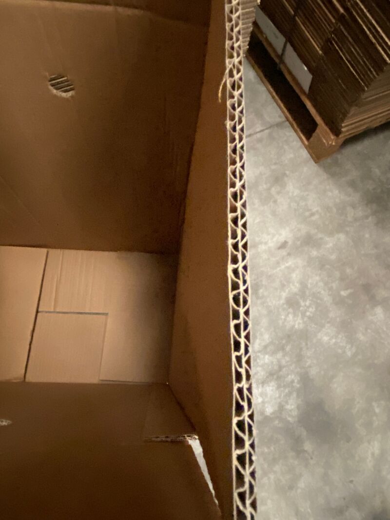 Ca. 165x Grote verzenddozen Euro 80, dubbelgolf, bruin – foto 3 – kavel bij Onlineveilingmeester, Gramsbergen