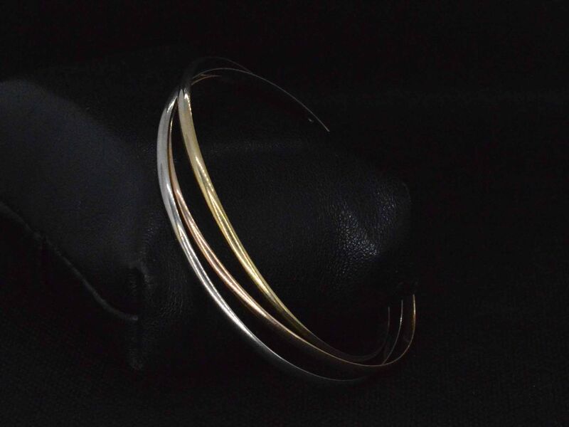 Armband met drie kleuren goud – foto 5 – kavel bij Onlineveilingmeester