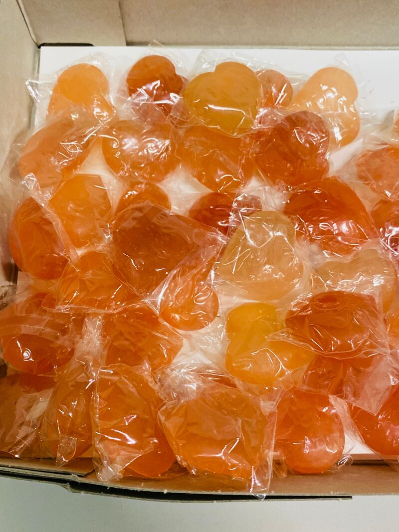 Ca. 50x Seleniet hartjes, oranje – foto 5 – kavel bij Onlineveilingmeester, Gramsbergen