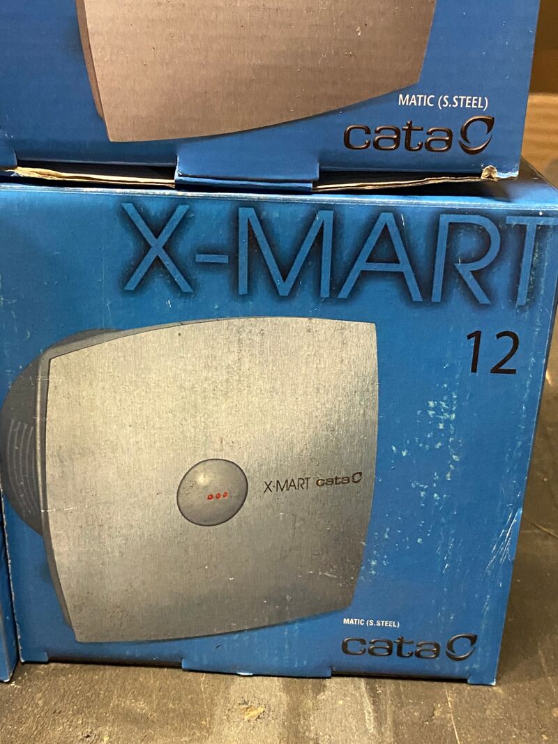4x Badkamerventilator, X-MART, INOX T, rvs – foto 4 – kavel bij Onlineveilingmeester, Gramsbergen