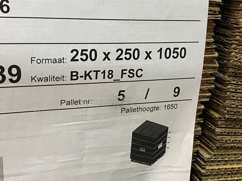 Ca. 250x Kokerdozen, bruin, 25x25x105cm – foto 3 – kavel bij Onlineveilingmeester, Gramsbergen