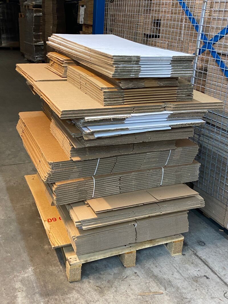 Pallet diverse afmetingen verzenddozen – foto 3 – kavel bij Onlineveilingmeester, Gramsbergen
