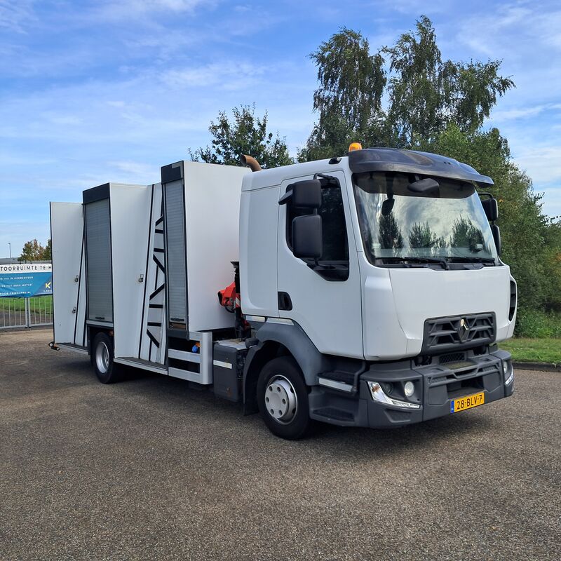 Resteelwagen, RENAULT, D 220 Euro 6, 2019, met FASSI F26A.0.023 autolaadkraan – foto 7 – kavel bij Onlineveilingmeester, Heerenveen