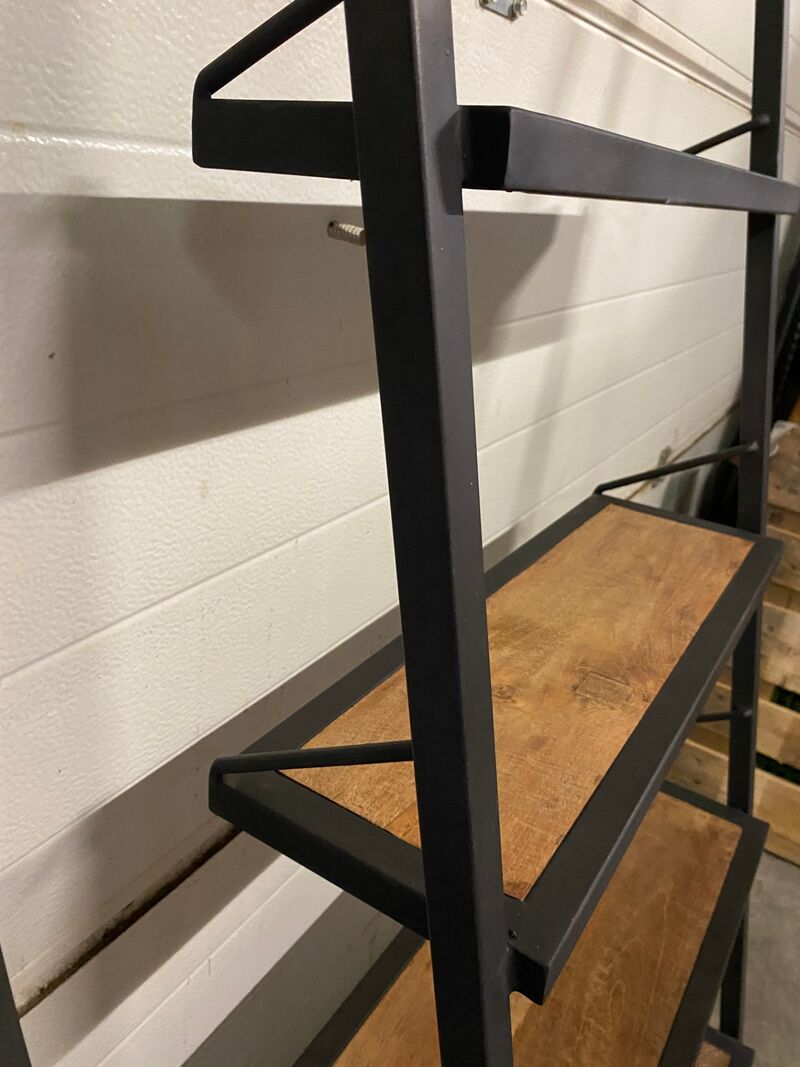 2x Boekenrek oud teak, Sanders Meubelland – foto 5 – kavel bij Onlineveilingmeester, Gramsbergen