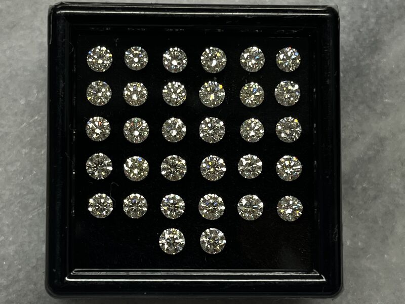 Diamant - 5.09 carat echte diamant – kavel bij Onlineveilingmeester