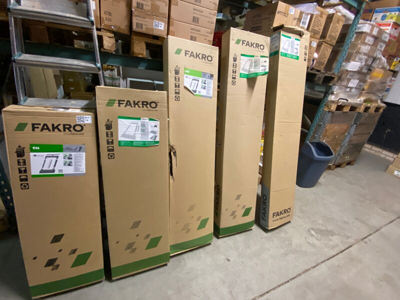 Diverse gootstukken t.b.v. dakraam, Farko – kavel bij Onlineveilingmeester, Gramsbergen
