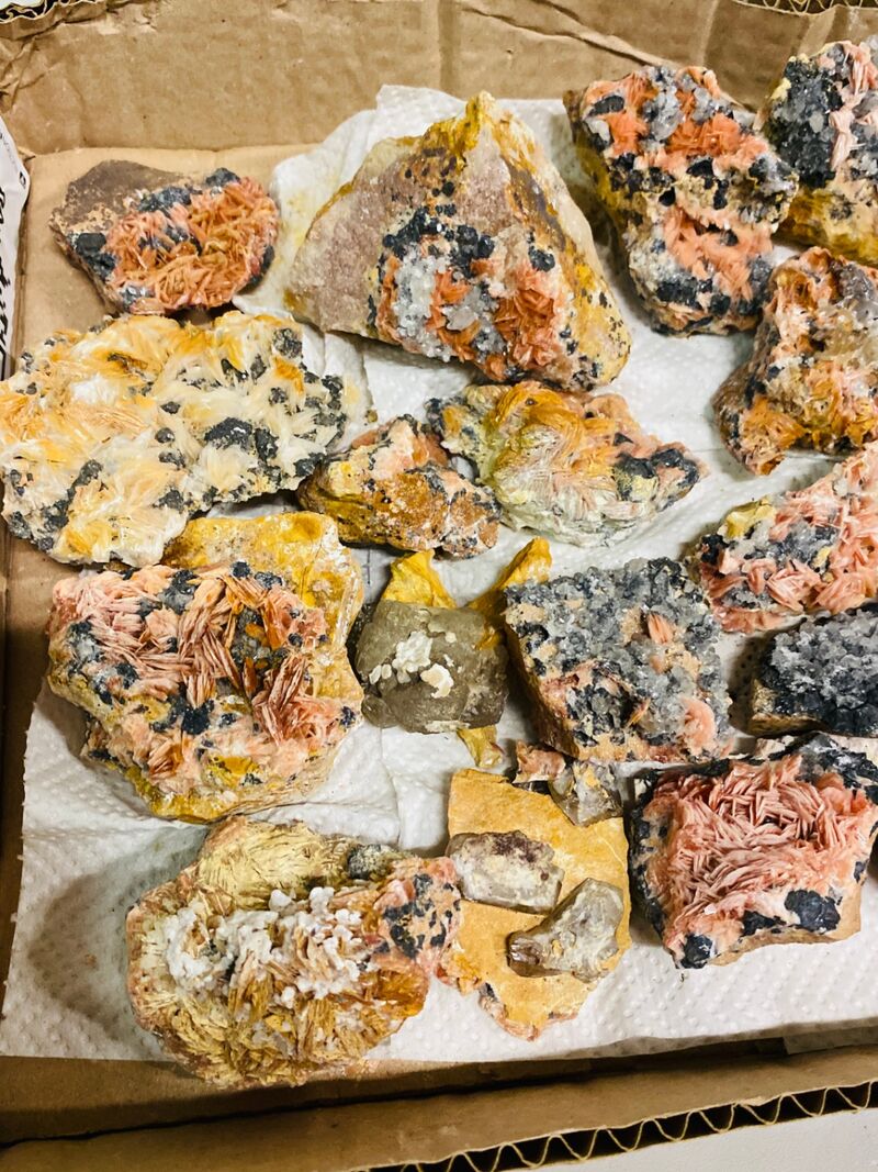 Ca. 28x Cerusiet / bariet clusters – foto 6 – kavel bij Onlineveilingmeester, Gramsbergen