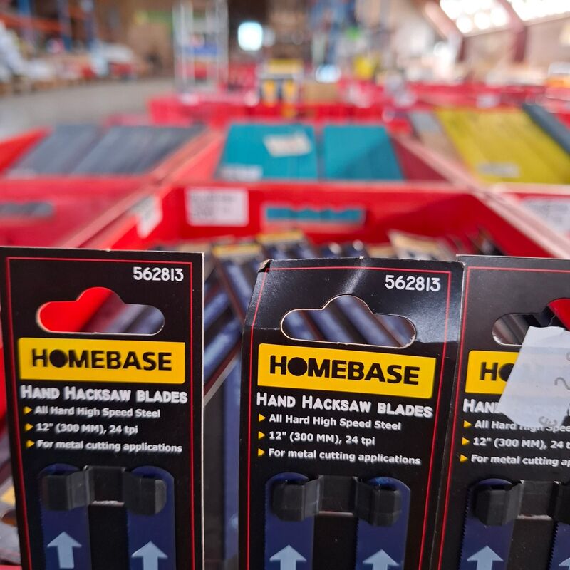Ca. 300x Metaal zaagblad Homebase, 562813 – foto 3 – kavel bij Onlineveilingmeester, Winsum
