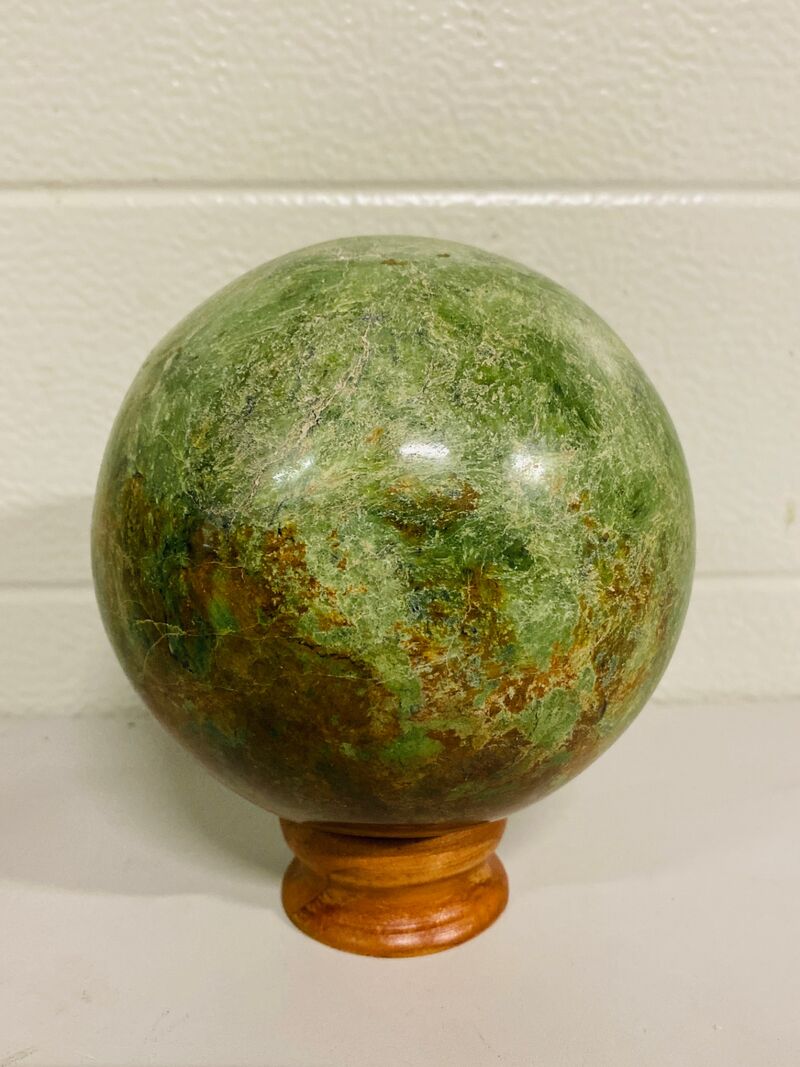 Chrysopraas bol, XL – foto 3 – kavel bij Onlineveilingmeester, Gramsbergen