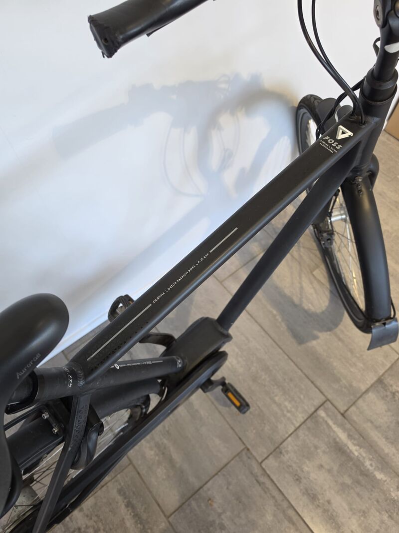 Elektrische fiets, Cortina, E-Foss, Mat zwart – foto 4 – kavel bij Onlineveilingmeester, Heerenveen