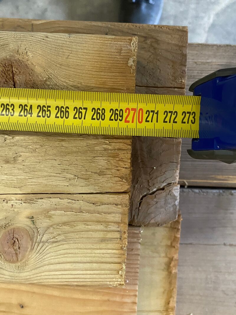 Ca. 38x Geïmpregneerde vuren balken, diverse lengtes – foto 5 – kavel bij Onlineveilingmeester, Gramsbergen