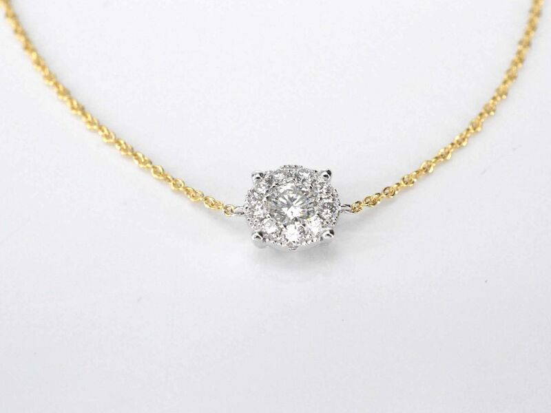 Gouden armband met een diamanten bedel – foto 3 – kavel bij Onlineveilingmeester