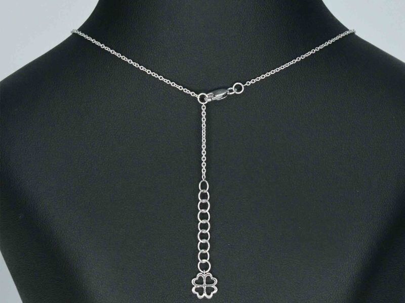 Witgouden ketting met briljant geslepen diamanten – foto 5 – kavel bij Onlineveilingmeester