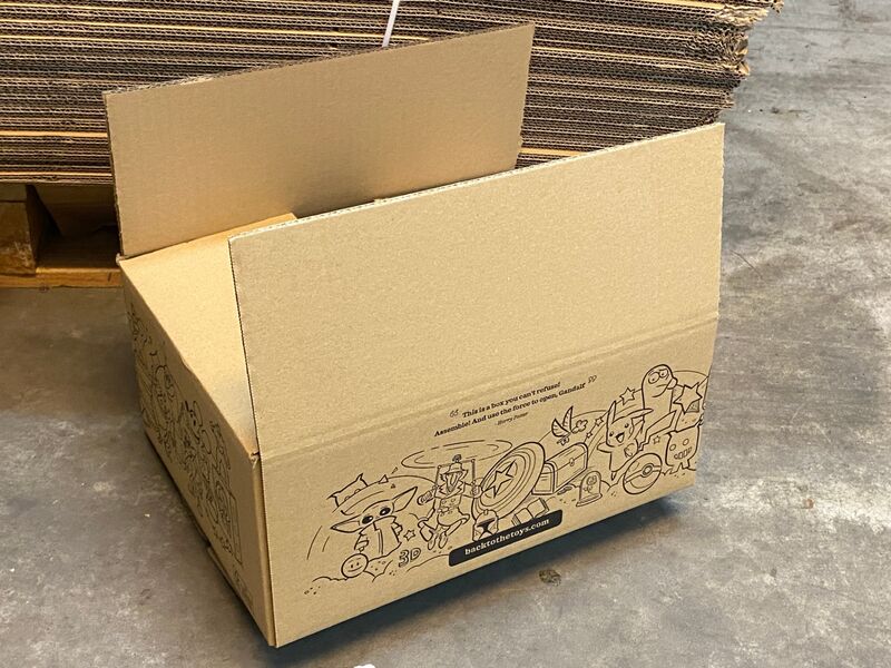 Ca. 360x Verzenddozen, dubbelgolf, bruin, 35x27x14cm – foto 2 – kavel bij Onlineveilingmeester, Gramsbergen