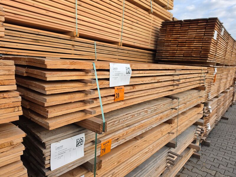 Ca. 60x Douglas Planken Fijnbezaagd, 18x200mm, lengte 300cm – foto 4 – kavel bij Onlineveilingmeester