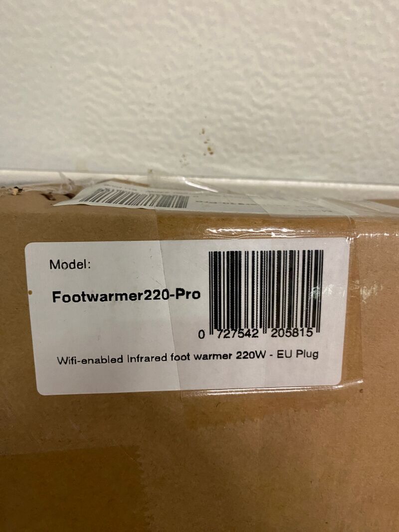 Draagbare infrarood voetverwarmer, Sundirect – foto 5 – kavel bij Onlineveilingmeester, Gramsbergen