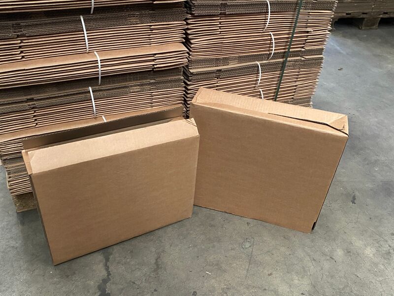 Ca. 470x Verzenddozen met autolockbodem, bruin, 44x11x33cm – foto 2 – kavel bij Onlineveilingmeester, Gramsbergen