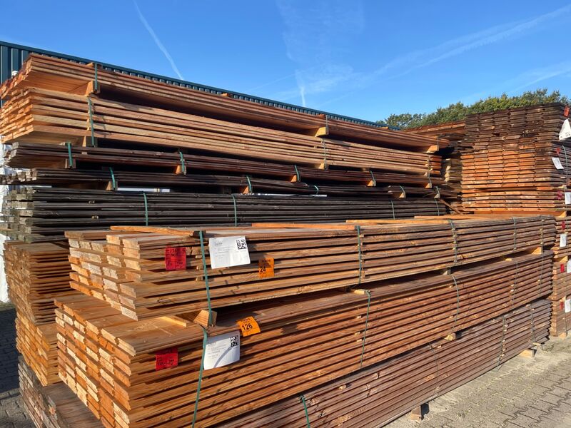 Ca. 80x Douglas Zweeds Rabat, 26x190mm, lengte 500cm – foto 3 – kavel bij Onlineveilingmeester