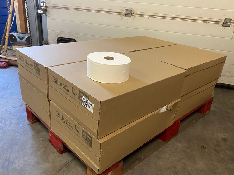8x Dozen a 12 stuks jumbo wc-rol, 270 meter – kavel bij Onlineveilingmeester, Gramsbergen