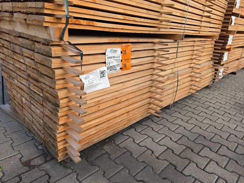 Ca. 65x Douglas Planken Fijnbezaagd, 22x200mm, lengte 300cm – foto 4 – kavel bij Onlineveilingmeester