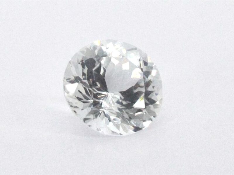 Saffier - 1.12 carat echte natuurlijke witte briljant (gecertificeerd) – foto 2 – kavel bij Onlineveilingmeester