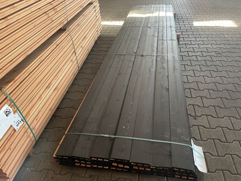Ca. 42x Grenen Acoustic Design Profiel, 22x142mm, lengte 420cm – kavel bij Onlineveilingmeester