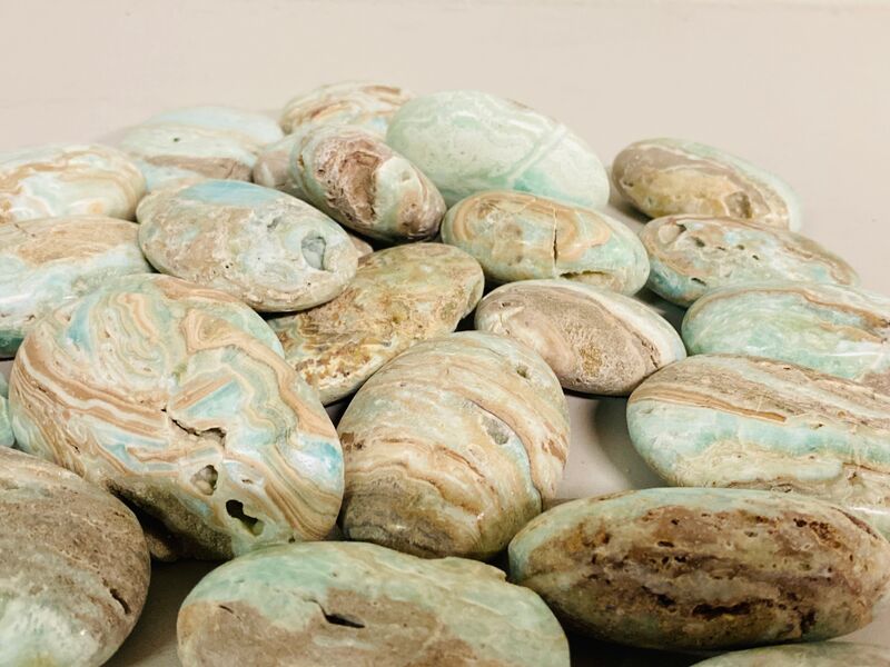 Ca. 25x Blue Caribbean Calciet palmsteen – foto 3 – kavel bij Onlineveilingmeester, Gramsbergen