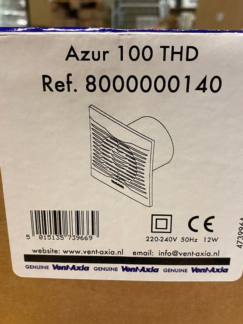 4x Buisventilator 100mm mixed flow met timer, Vent-Axia – foto 4 – kavel bij Onlineveilingmeester, Gramsbergen