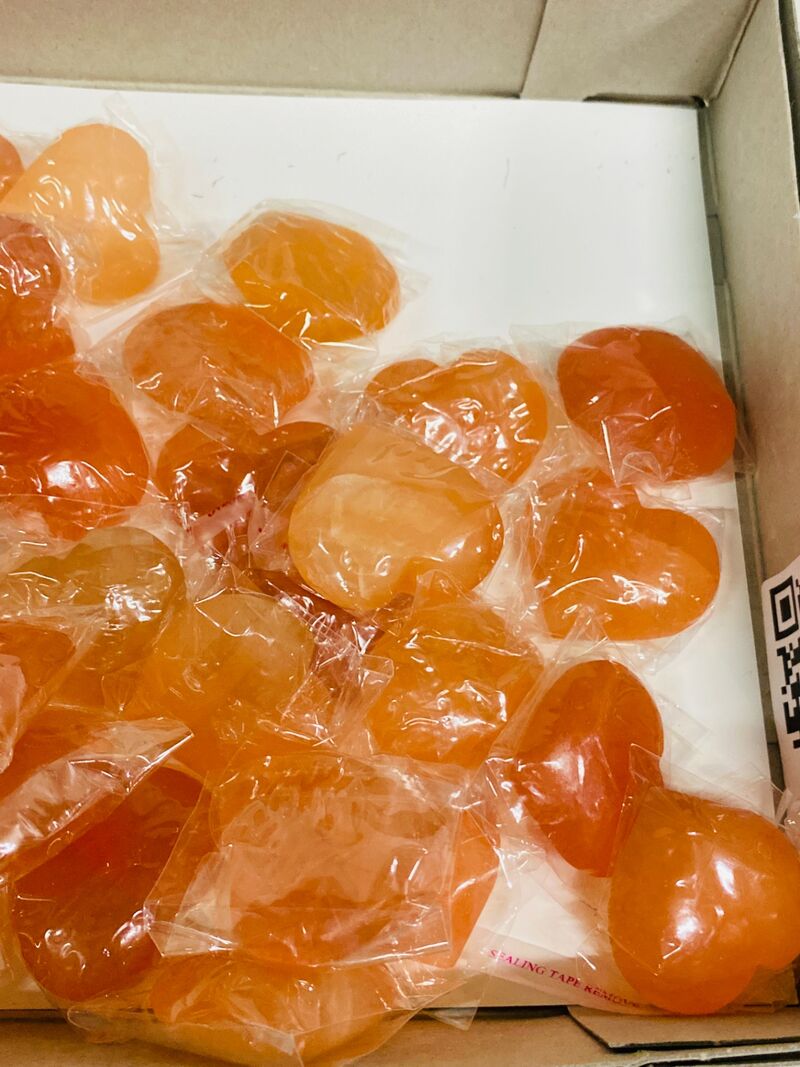 Ca. 50x Seleniet hartjes, oranje – foto 4 – kavel bij Onlineveilingmeester, Gramsbergen