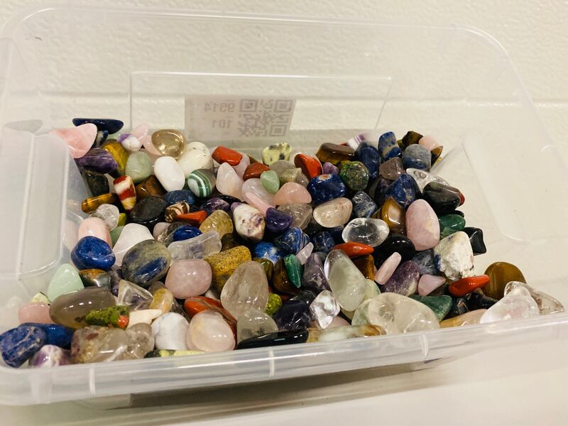 5 kilo trommelstenen luxe mix – foto 3 – kavel bij Onlineveilingmeester, Gramsbergen