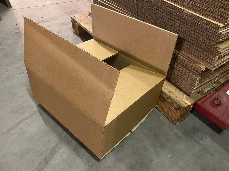 Ca. 150x Verzenddozen, dubbelgolf, bruin, 49x41x21cm – foto 2 – kavel bij Onlineveilingmeester, Gramsbergen