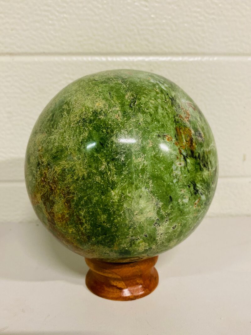 Chrysopraas bol, XL – foto 4 – kavel bij Onlineveilingmeester, Gramsbergen