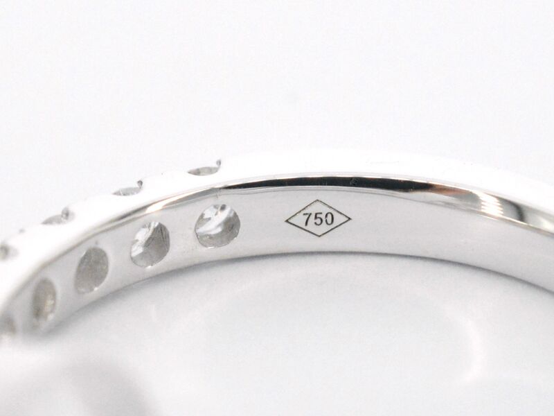 Witgouden rijring met diamanten – foto 8 – kavel bij Onlineveilingmeester