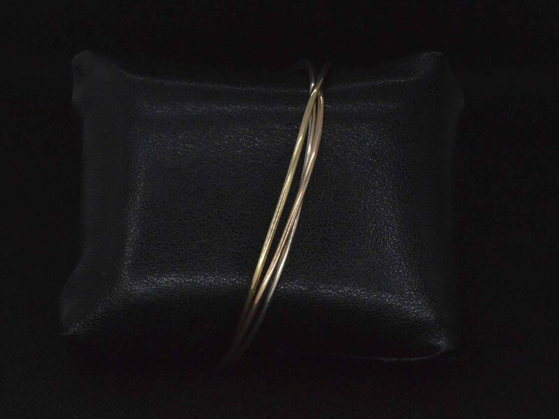 Armband met drie kleuren goud – foto 3 – kavel bij Onlineveilingmeester