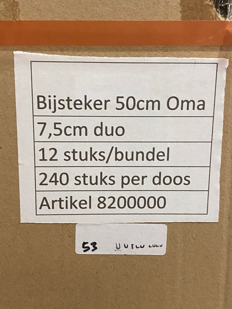 Ca. 2150x Bijsteker 50 cm oma, Sarah – foto 5 – kavel bij Onlineveilingmeester, Gramsbergen