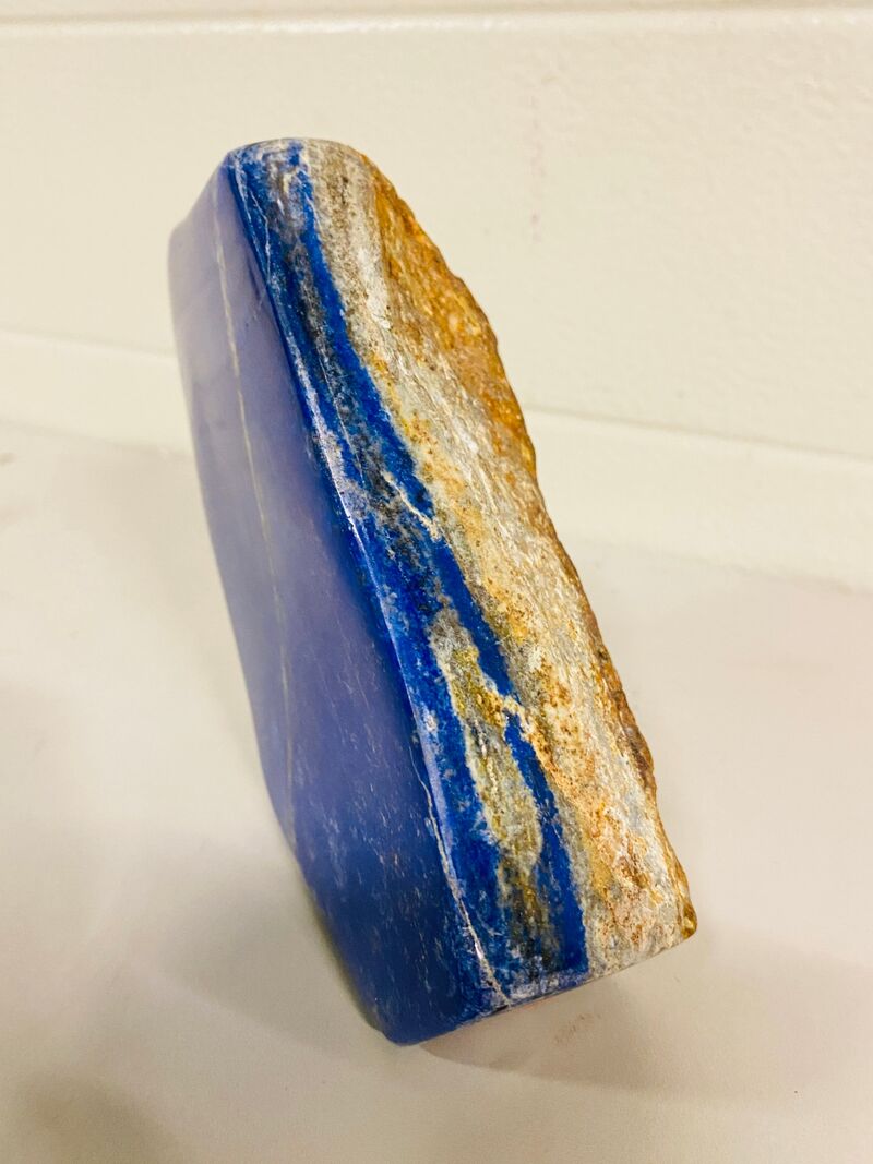 Lapis Lazuli liggend stuk – foto 2 – kavel bij Onlineveilingmeester, Gramsbergen