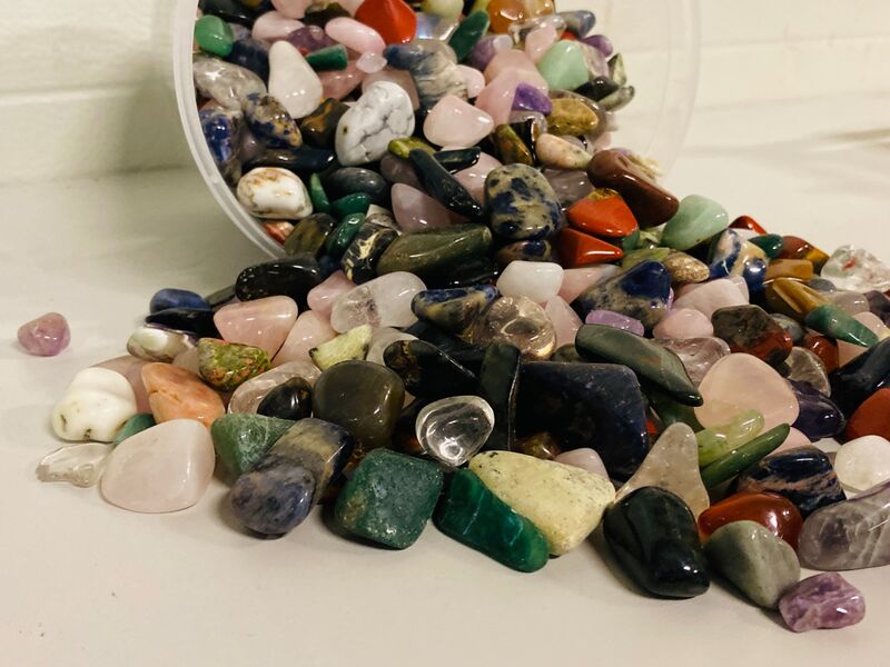 5 kilo Trommelstenen luxe mix – foto 2 – kavel bij Onlineveilingmeester, Gramsbergen