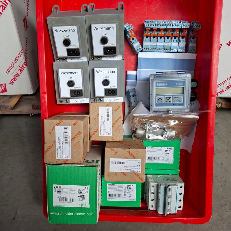 Assortiment installatiemateriaal o.a. Weidmuller – kavel bij Onlineveilingmeester, Winsum