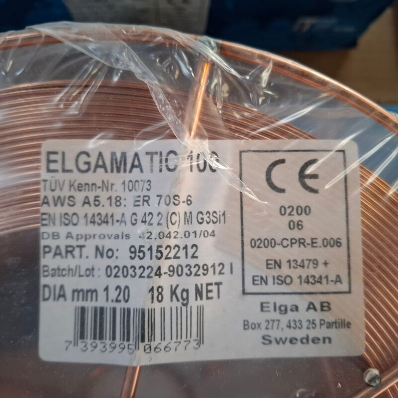 Rol MIG/MAG lasdraad Elga, Elgamatic 100 – foto 2 – kavel bij Onlineveilingmeester, Winsum