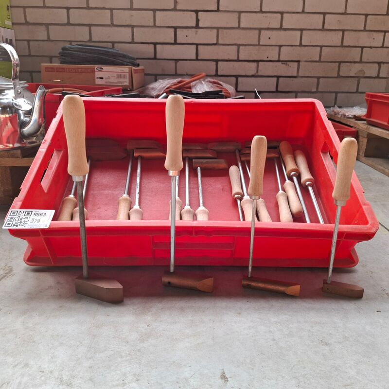 18x Diverse koperen soldeerbout – kavel bij Onlineveilingmeester, Winsum