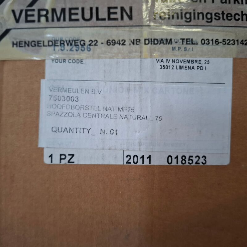 3x Hoofdborstel NAT MP75 – foto 4 – kavel bij Onlineveilingmeester, Winsum