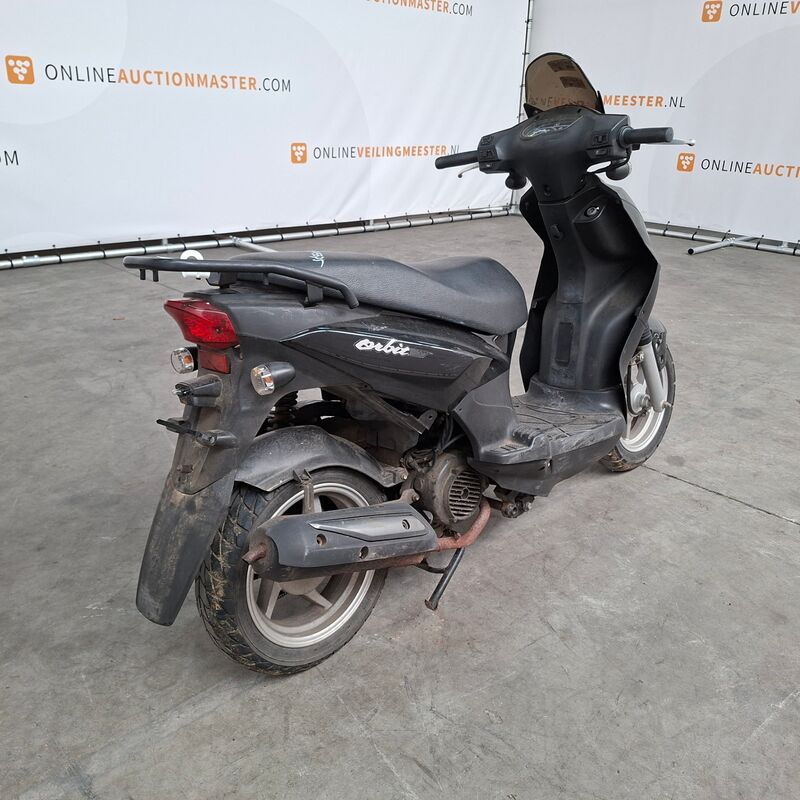 Motorscooter, SYM, AV12W, 2011 – foto 10 – kavel bij Domeinen Roerende Zaken, Soesterberg