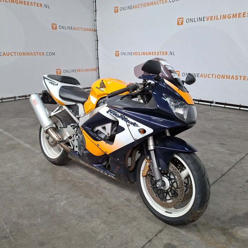 Motorfiets, Honda, CBR 900 RR Fireblade, 2000 – foto 2 – kavel bij Domeinen Roerende Zaken, Soesterberg