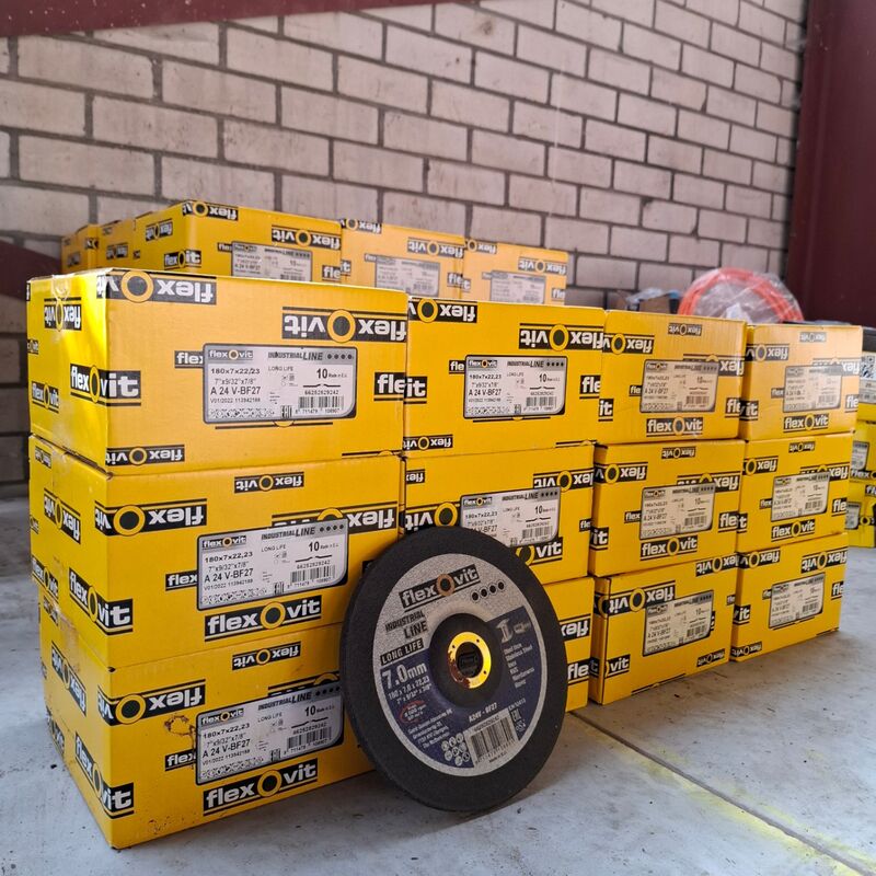 12 doos a 10 stuks Afbraamschijf FlexOvit, 180x7,0x22,23 – kavel bij Onlineveilingmeester, Winsum