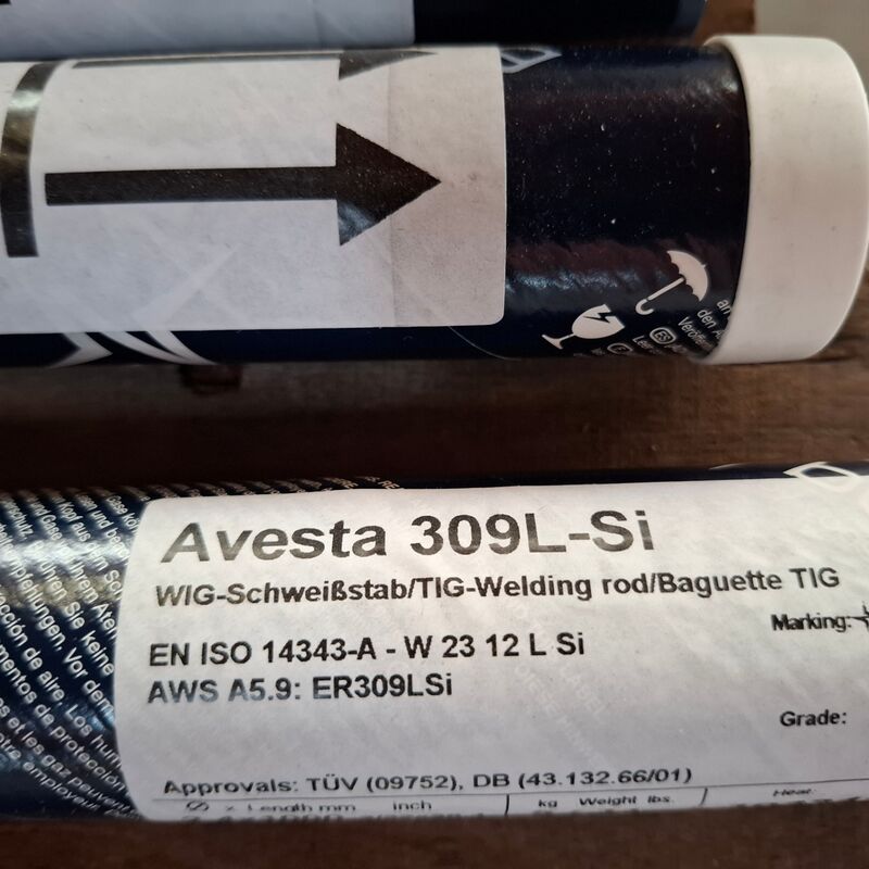 4x koker a 5 kilo Laselektrode Avesto, 309L-Si – foto 9 – kavel bij Onlineveilingmeester, Winsum