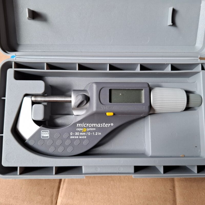 Digitale buiten micrometer Micromaster, capa system 0-30mm – kavel bij Onlineveilingmeester, Winsum