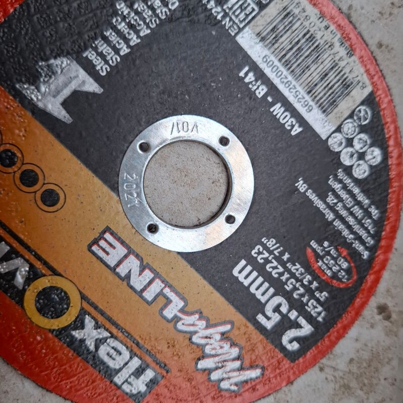 2 doos a 25 stuks Doorslijpschijf FlexOvit, 125x2,5x22,23 – foto 4 – kavel bij Onlineveilingmeester, Winsum