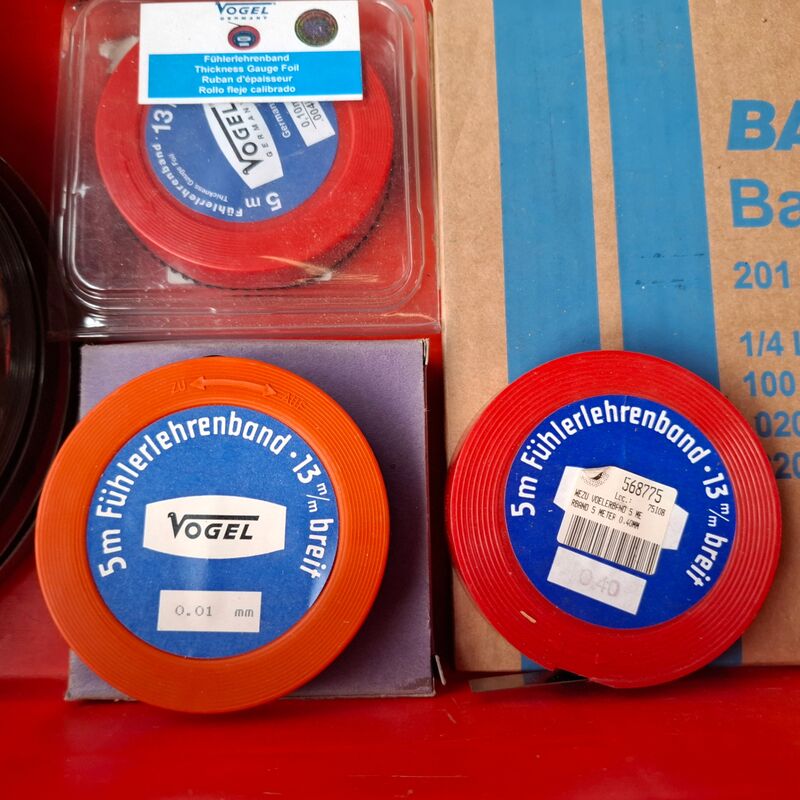 Assortiment voelerlint / band o.a. Vogel, Banit – foto 7 – kavel bij Onlineveilingmeester, Winsum
