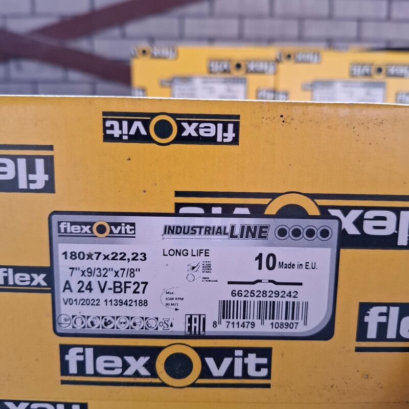 8 doos a 10 stuks Afbraamschijf FlexOvit, 180x7,0x22,23 – foto 3 – kavel bij Onlineveilingmeester, Winsum