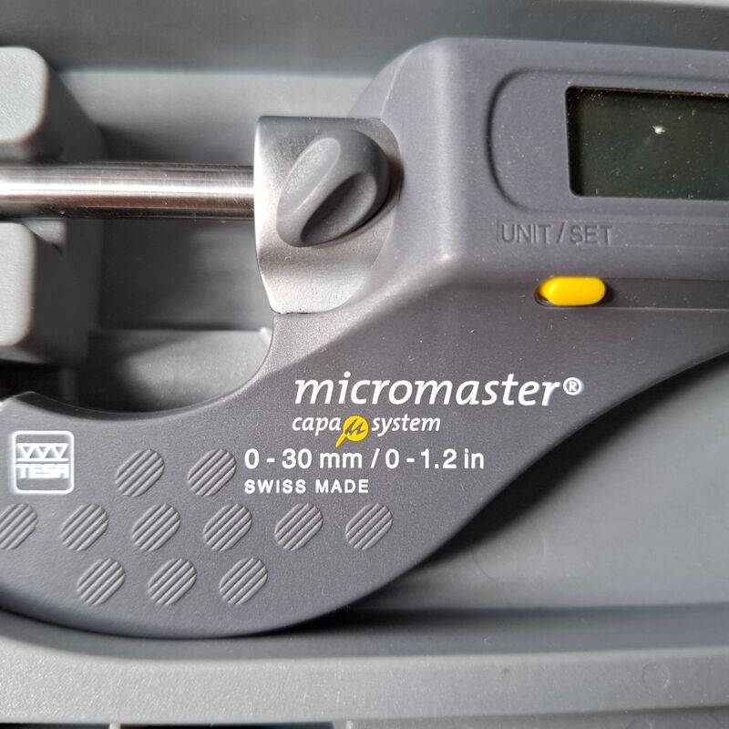 Digitale buiten micrometer Micromaster, capa system 0-30mm – foto 2 – kavel bij Onlineveilingmeester, Winsum